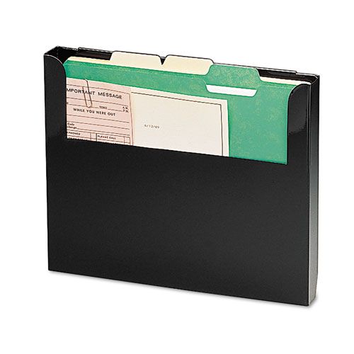 MMF Industries Steelmaster Add-On Wall File, Letter, Black