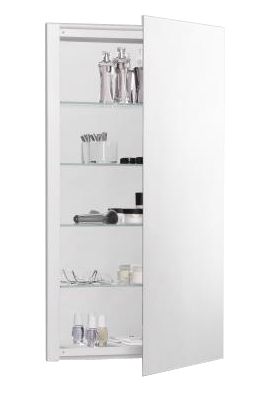 ROBERN Mirrored Bathroom Cabinet with Plain Door