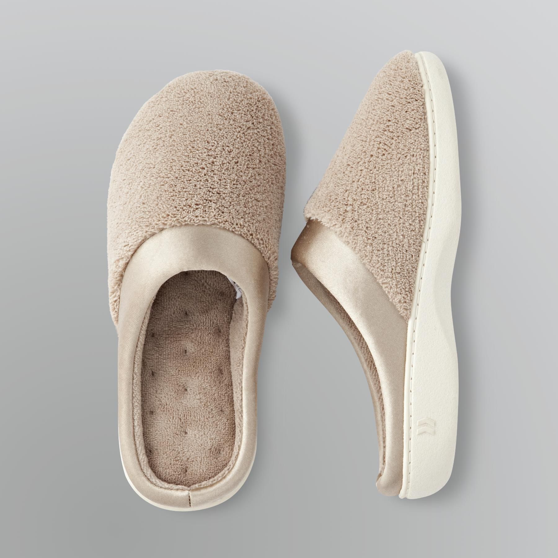 Isotoner Women's PillowStep MicroTerry Clog Slippers Shop Your Way