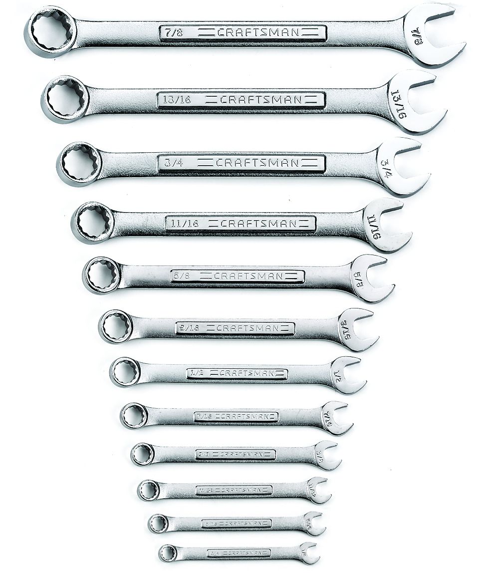 Craftsman 12 pc. Standard 12 pt. Combination Wrench Set at Kmart.com