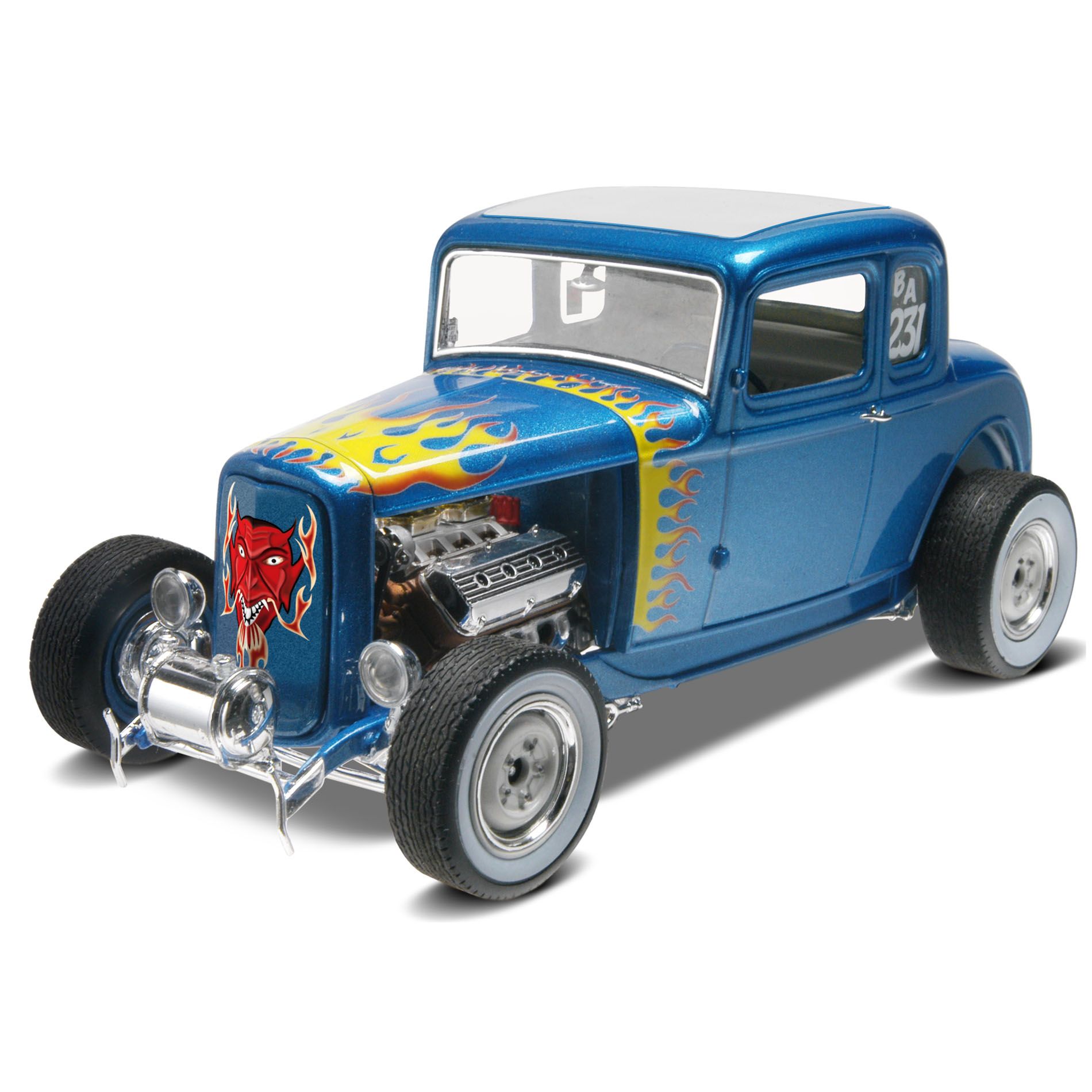 1:25 Scale '32 Ford 5 Window Coupe Model Kit