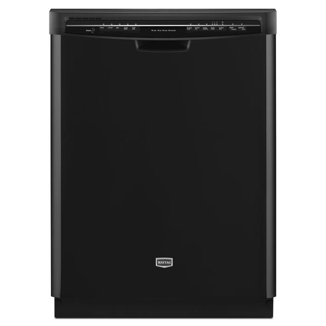 Maytag MDB4709PAB 24" Jetclean® Plus Dishwasher w/ Steam Sanitize