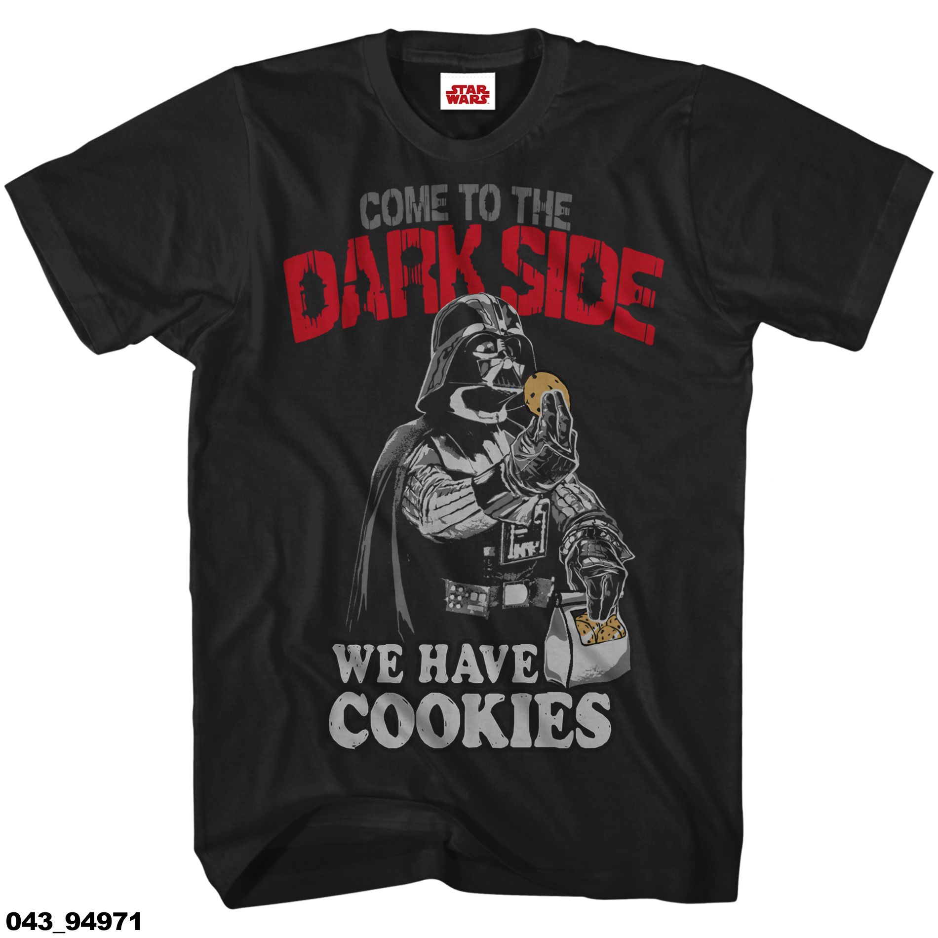 Star Wars by Hasbro Men’s Dark Side With Cookies T-Shirt at Sears.com