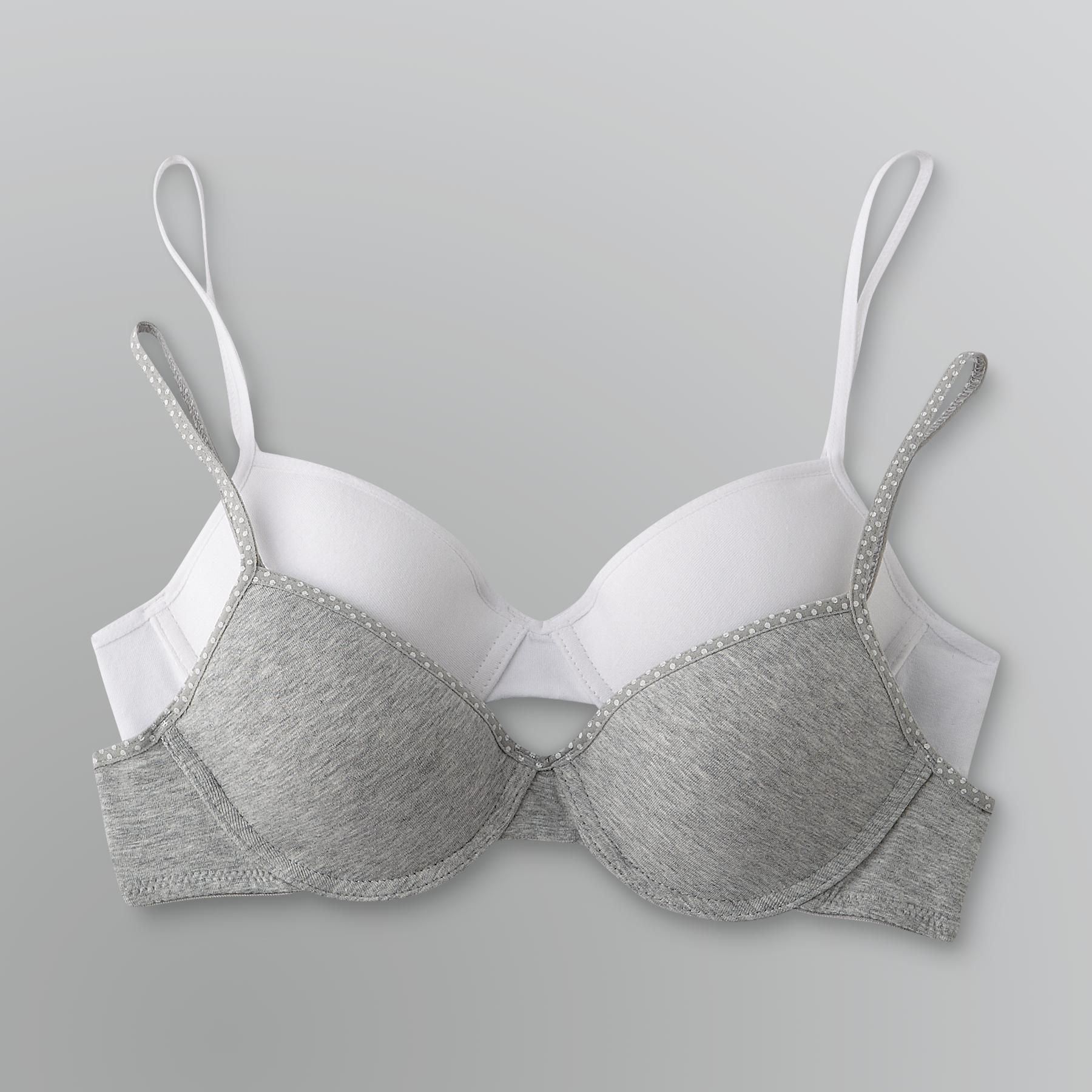 Resource Club Girl's Molded Underwire Bra - Set of Two at Kmart.com