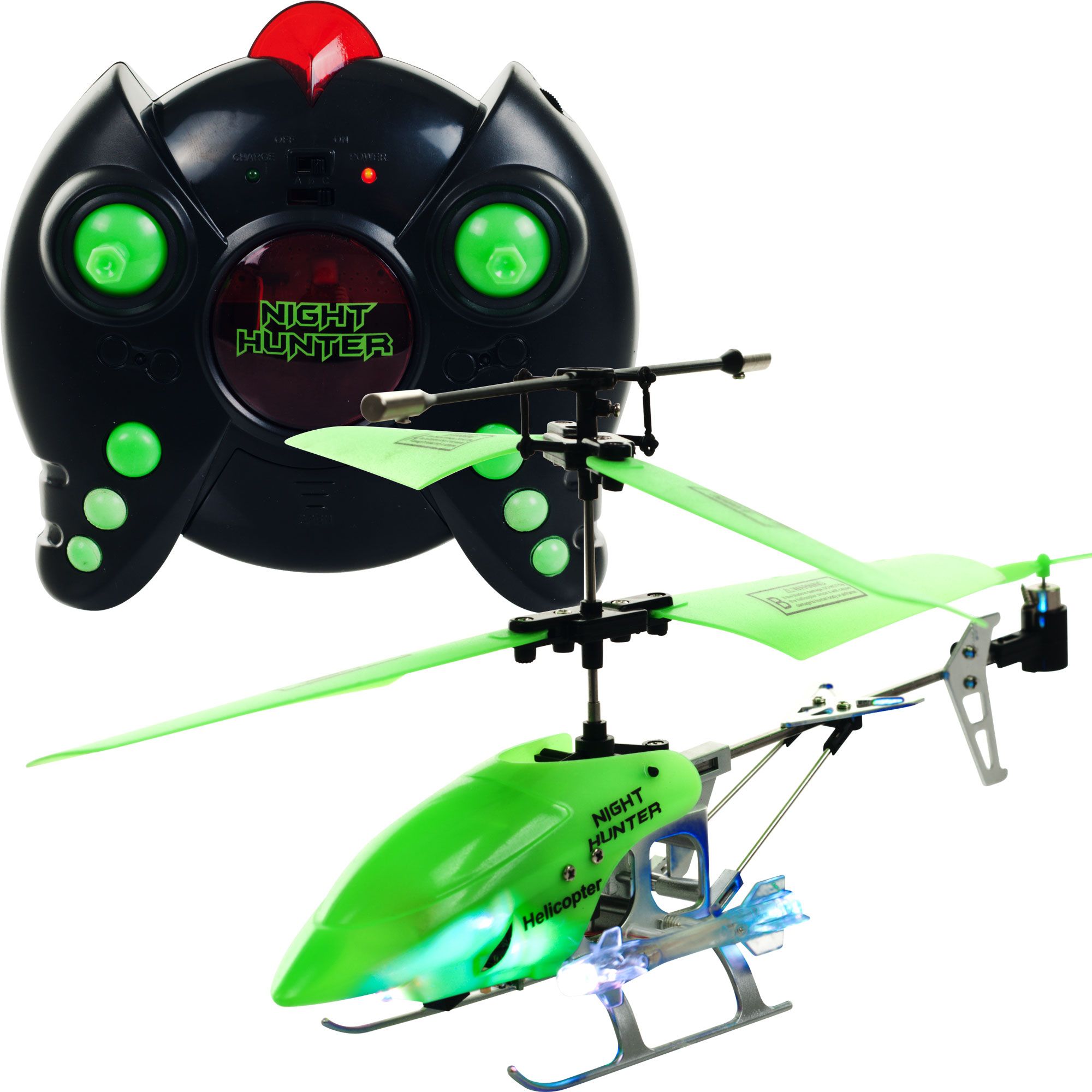 Night Hunter Xtreme Glow In The Dark RC Helicopter