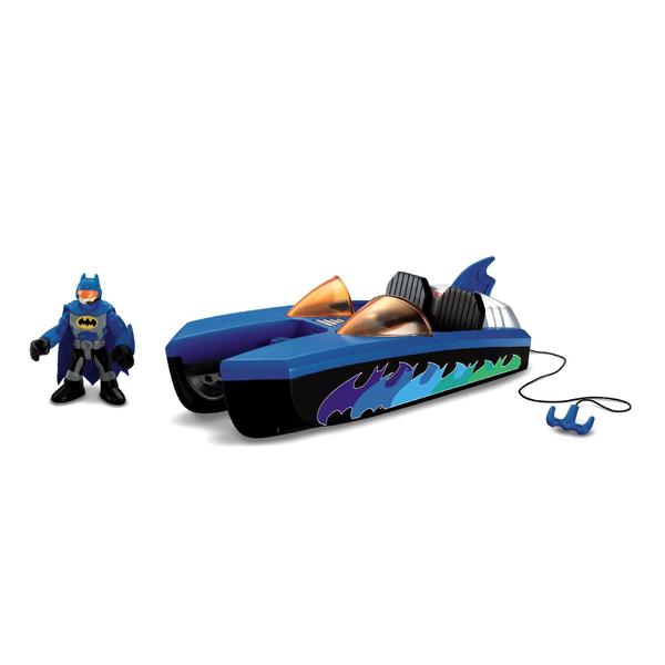 Imaginext DC Super Friends Vehicle Batboat Toys & Games Action