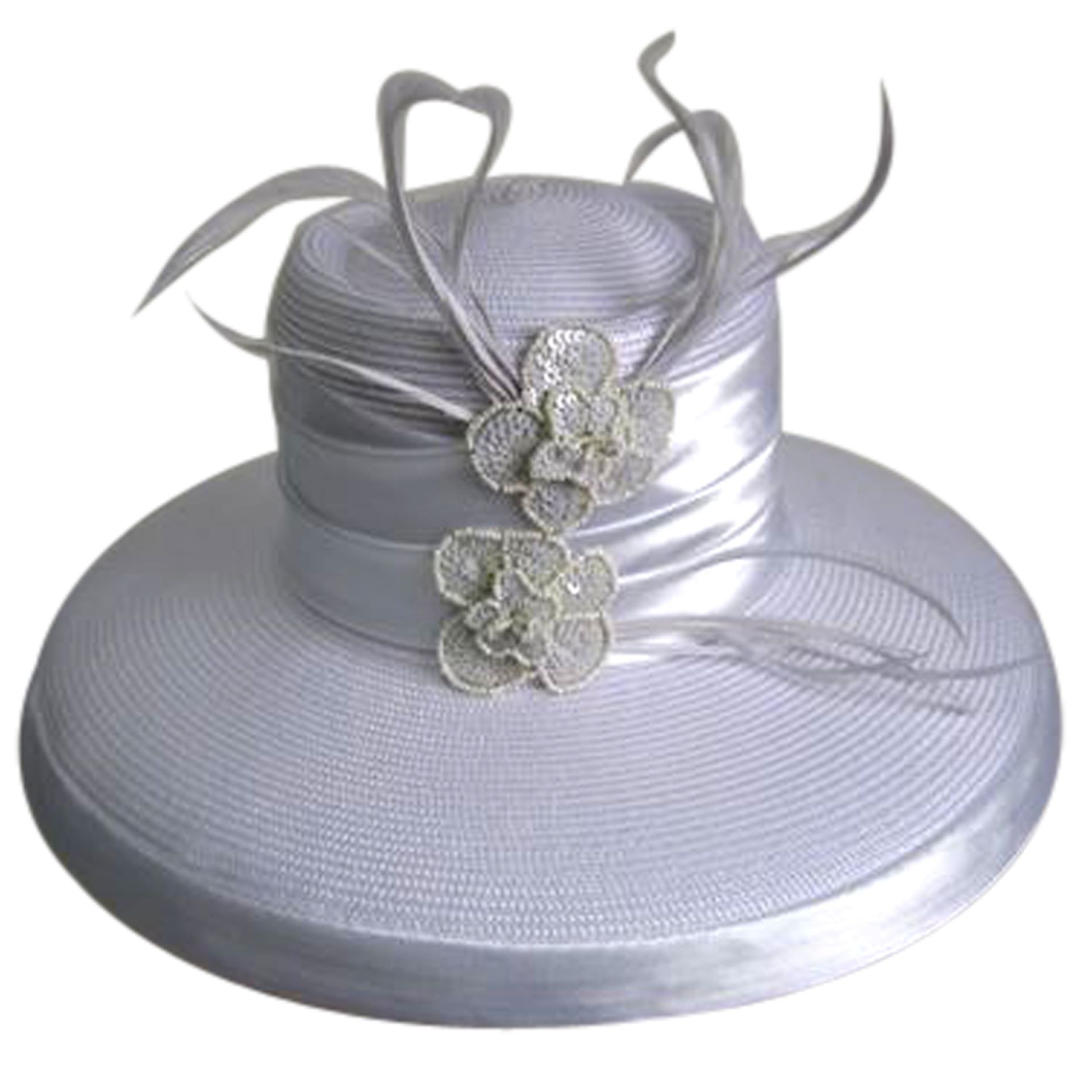 Sierra Accessories Lampshade Hat with Lace Details White at Sears.com