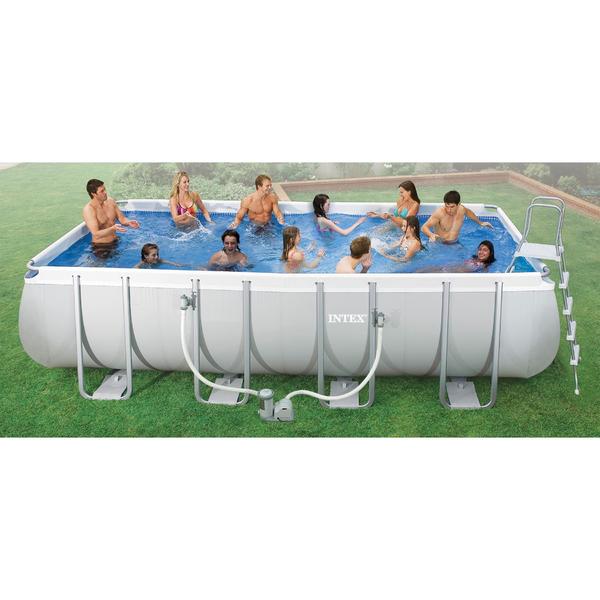 intex pool ultra frame rectangular package pools zoom 9ft