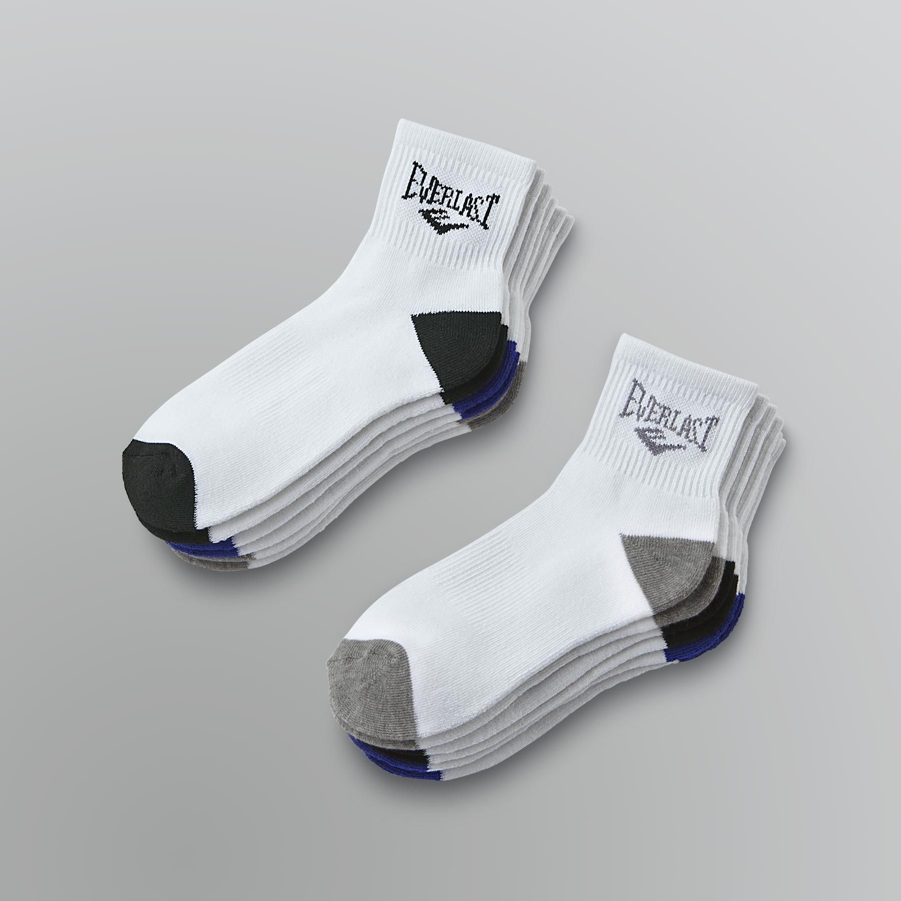 Everlast&reg; Boy's Quarter Socks - 6 Pairs at Sears.com
