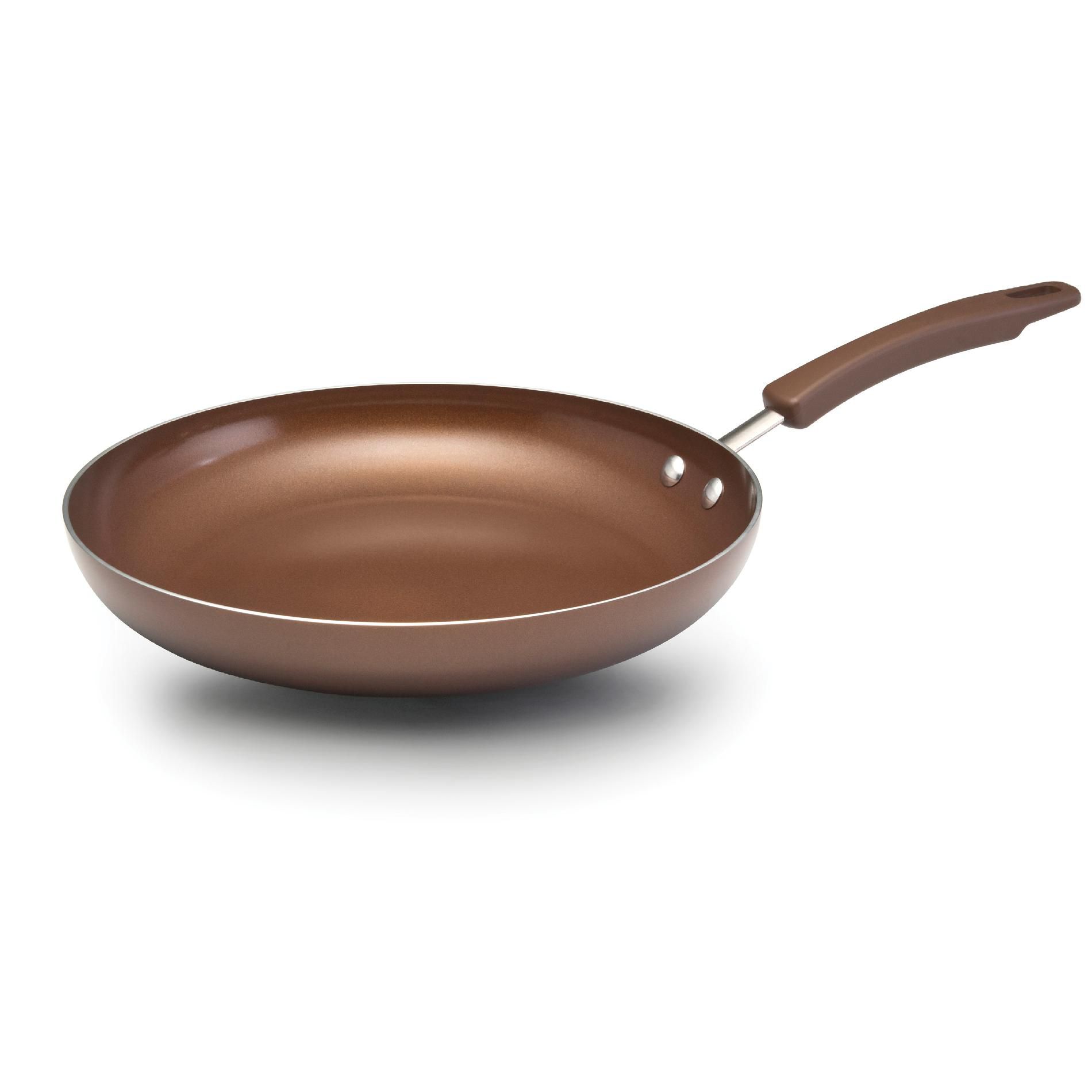 EarthPan Plus 12-Inch Skillet  Bronze