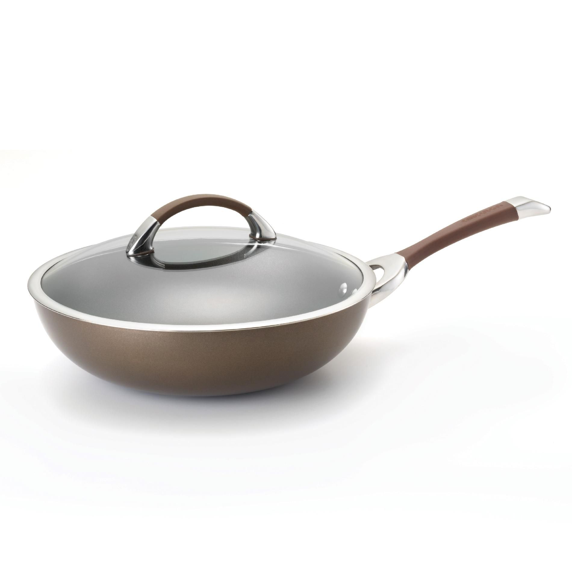 Circulon Symmetry Chocolate  12 Inch Covered Stir Fry (Ultimate Pan)