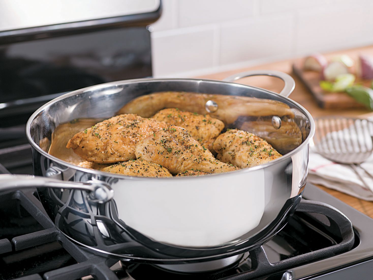 Sandra by Sandra Lee 6qt Stainless Steel Ultimate Cooker