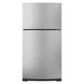 21 cu. ft. Top-Freezer Refrigerator - Stainless Steel