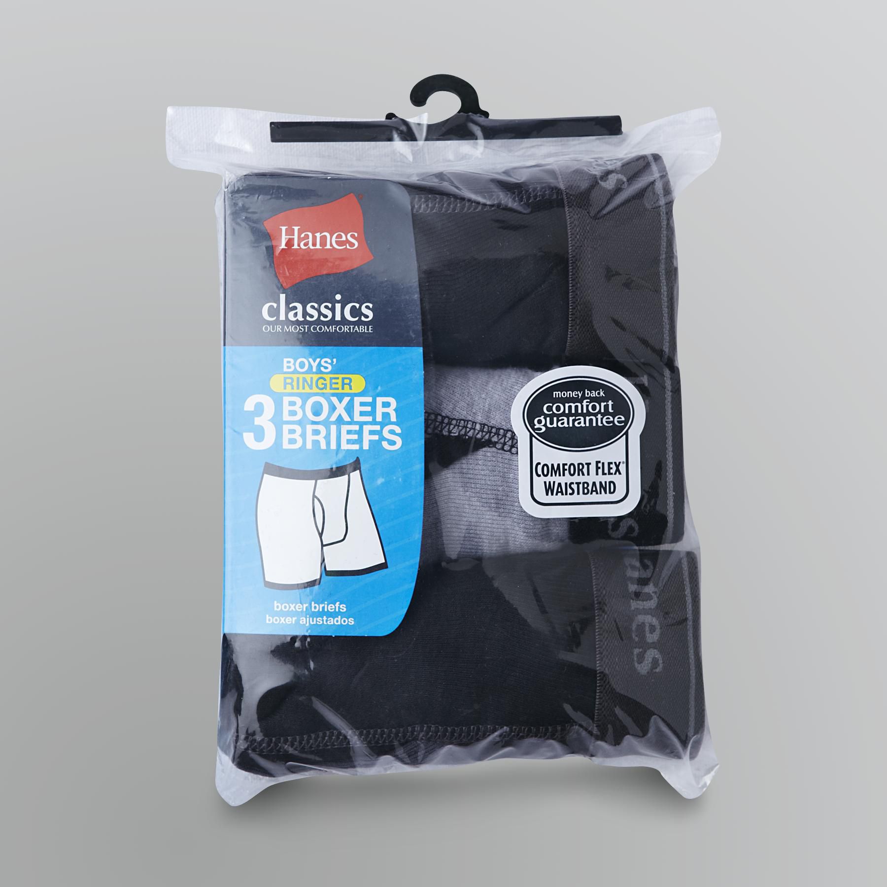 Hanes Boy's Boxer Briefs - 3 Pairs at Sears.com