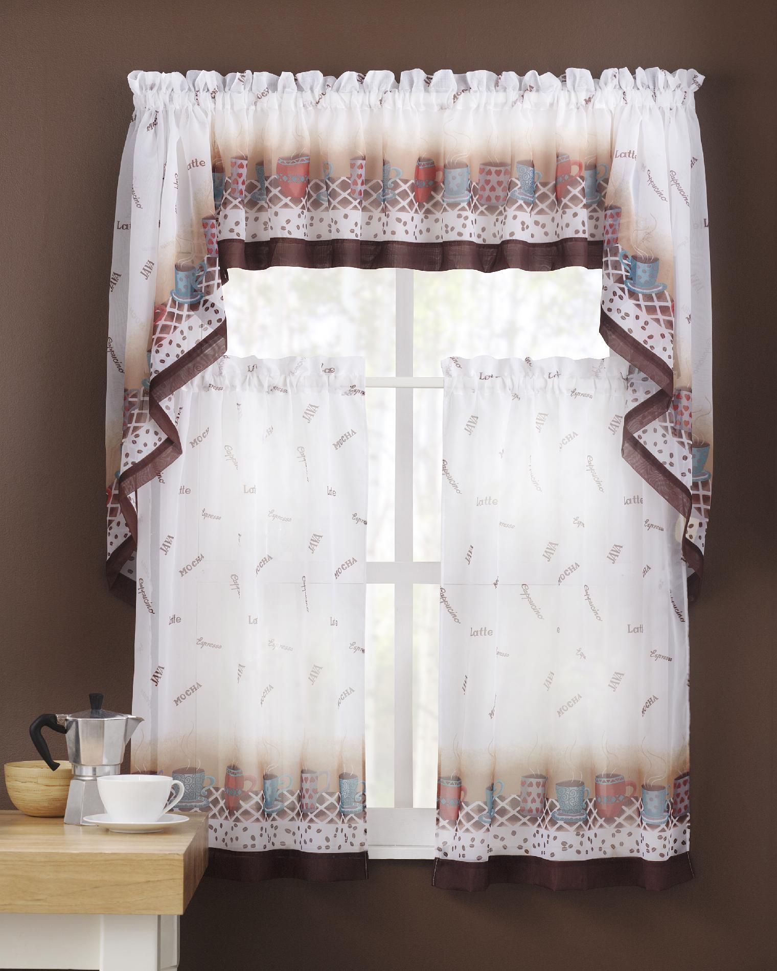 Colormate Window Valance Coffee Break