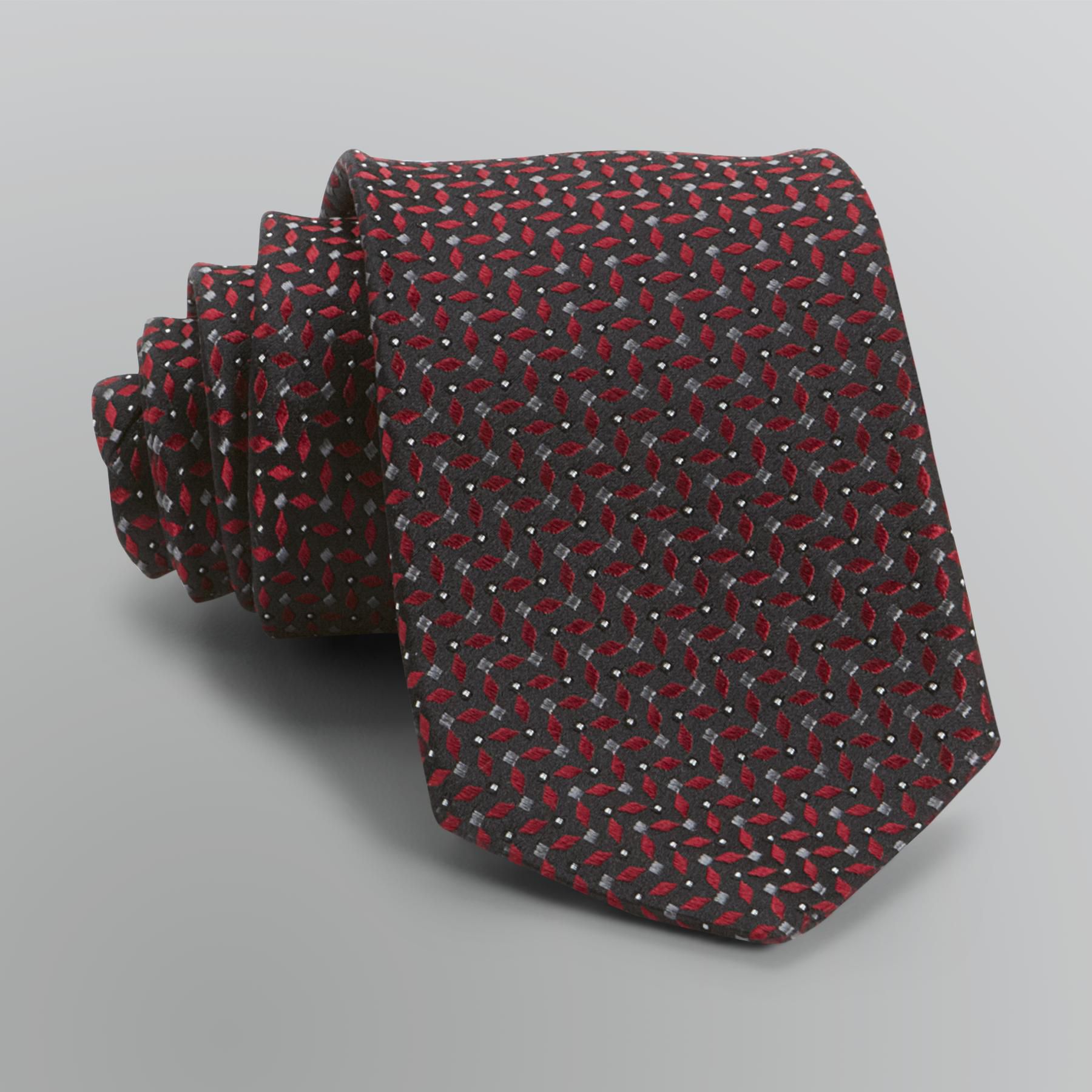 Covington Men's Micro Geo-Graphic Silk Tie at Kmart.com