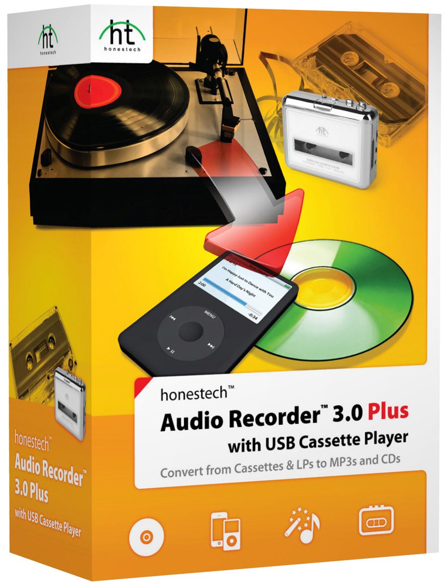 Honestech Inc Audio Recorder 3.0 Plus W Cassette Player at Kmart.com