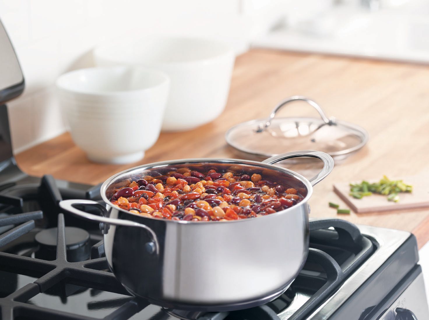 Sandra by Sandra Lee 3qt Stainless Steel Soup Pot