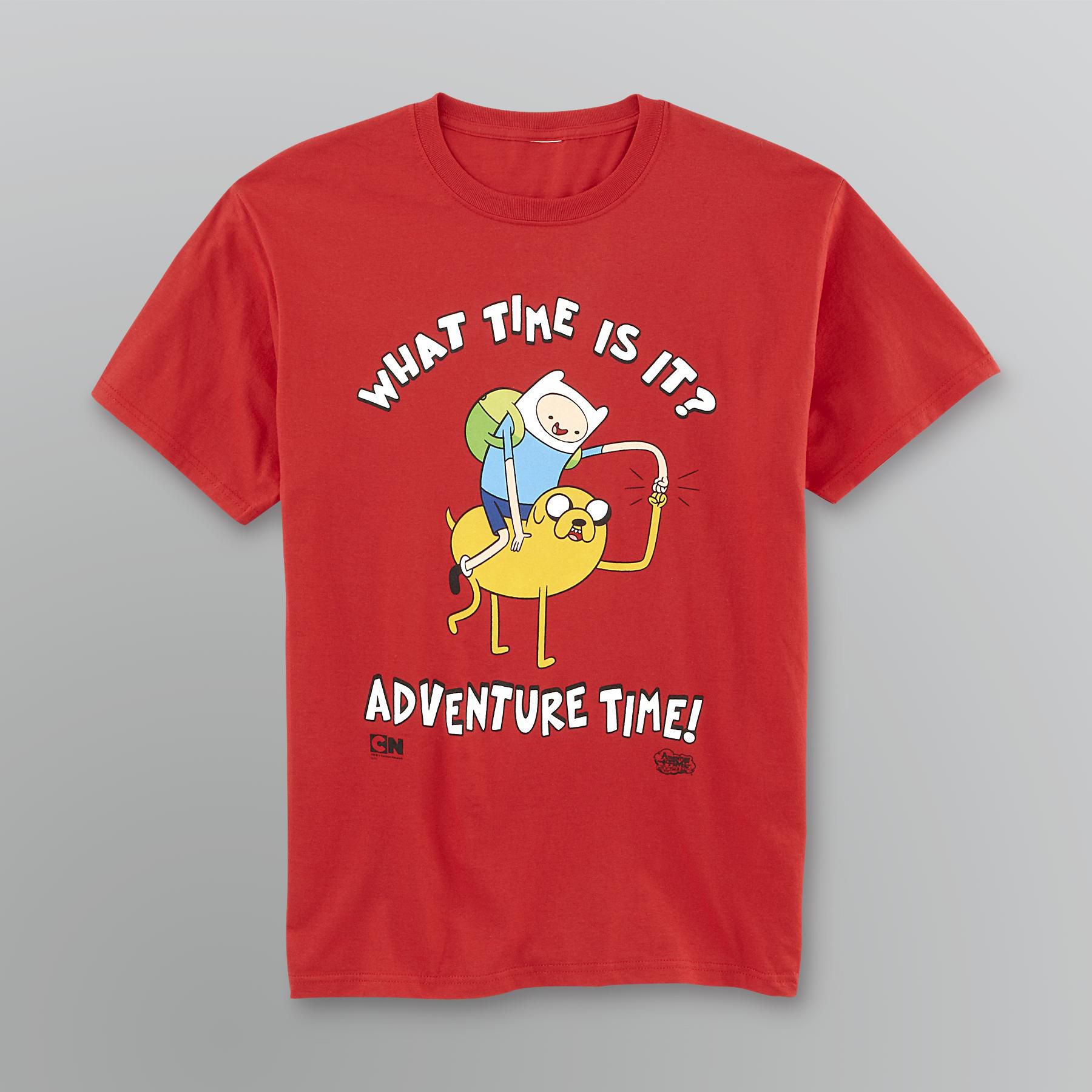 Young Men's Graphic T-Shirt - What Time Is It?