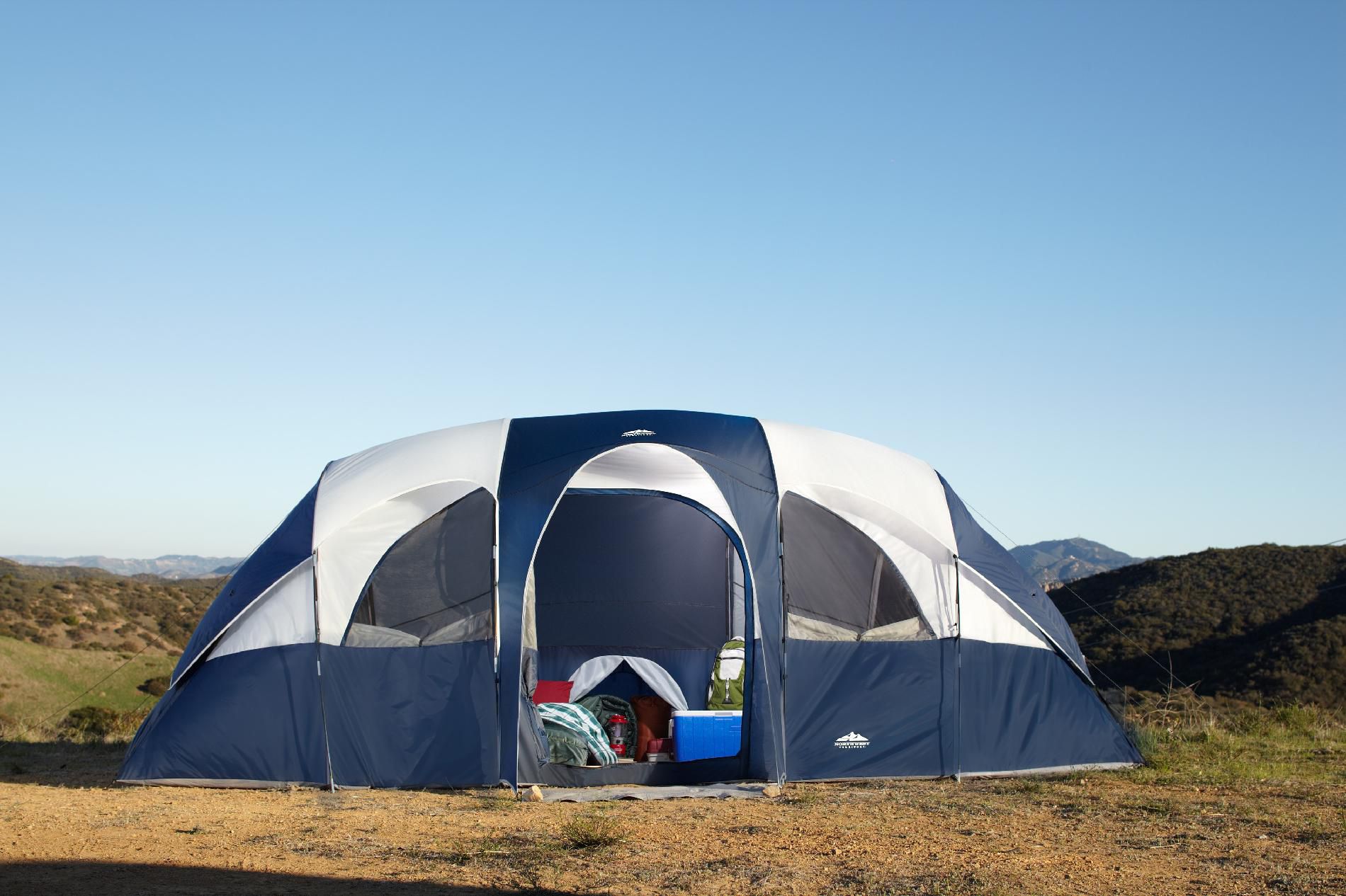 tents for camping kmart on ... Northwest Territory Chippewa 8-Person Tent - KMT-1810 from MyGofer.com