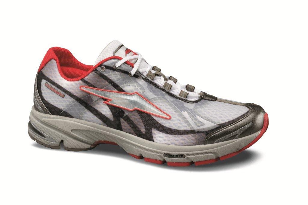 Avia Men's Athletic Running Shoe Avi-Lite Guidance - Silver/Red