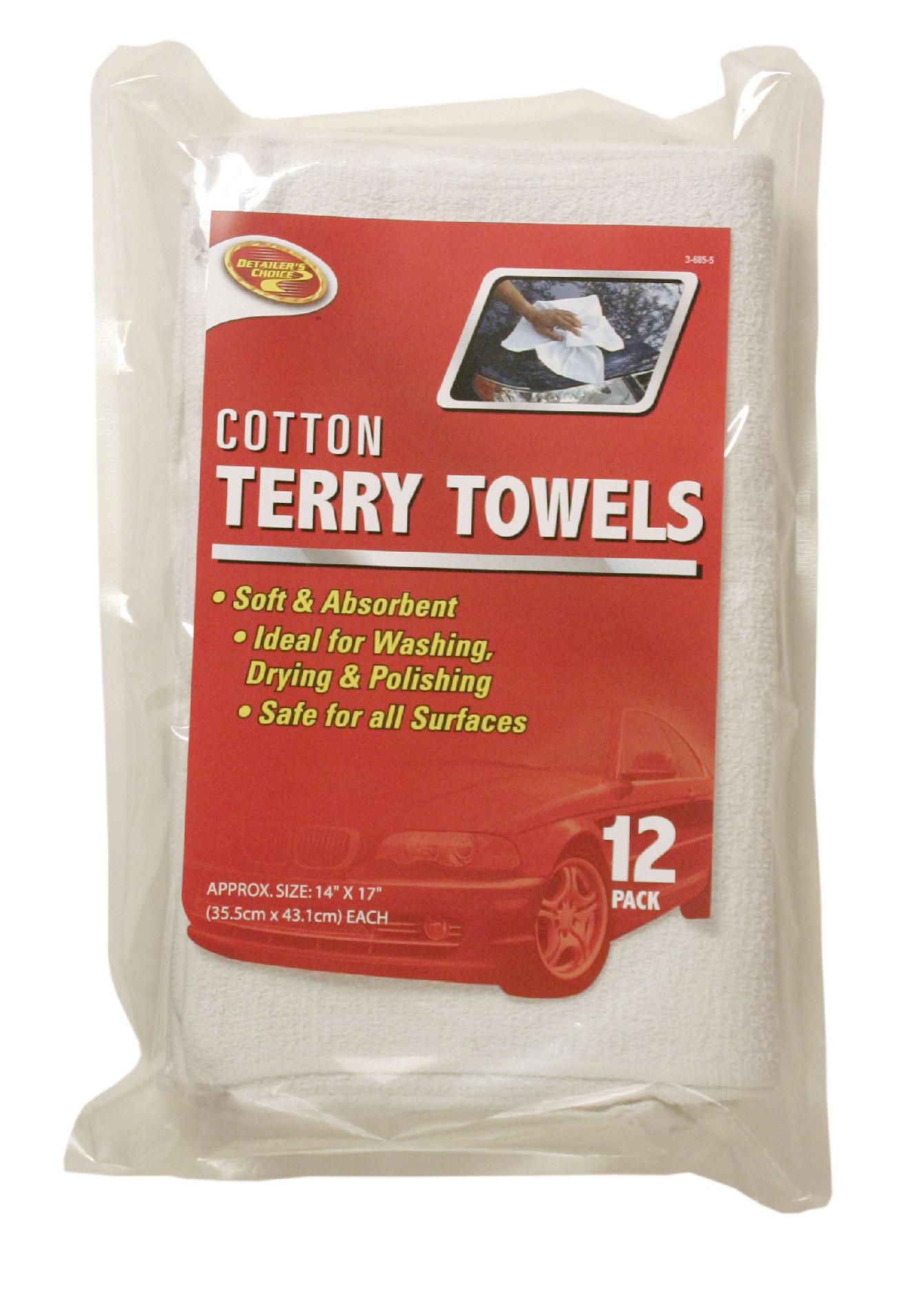 Detailer's Choice Cotton Terry Towels, 12 pack at Sears.com
