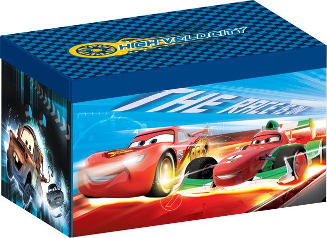 Disney PIXAR Cars Fabric Toy Box - Cars at Kmart.com