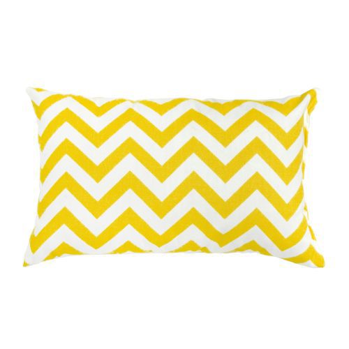 Greendale Home Fashions Rectangle Outdoor Accent Pillows, Set of Two, Yellow Zig Zag at Kmart.com