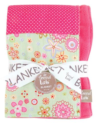 Trend Lab Sherbet Receiving Blanket Kid's