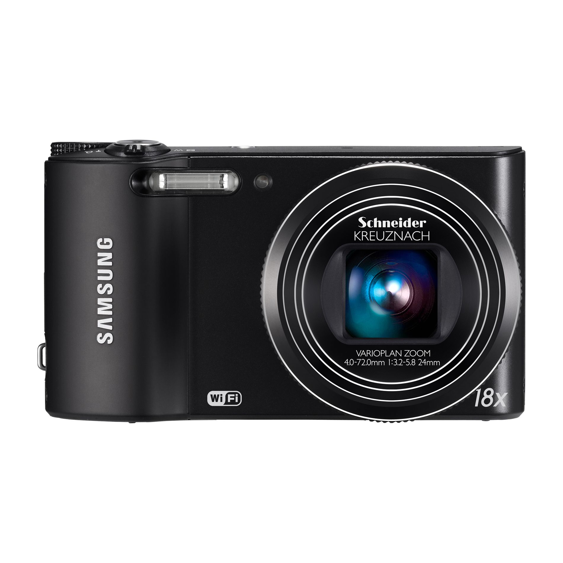 Samsung - EC-WB150FBPBUS - 14.2MP 18X Long Zoom Smart Wi-Fi Digital