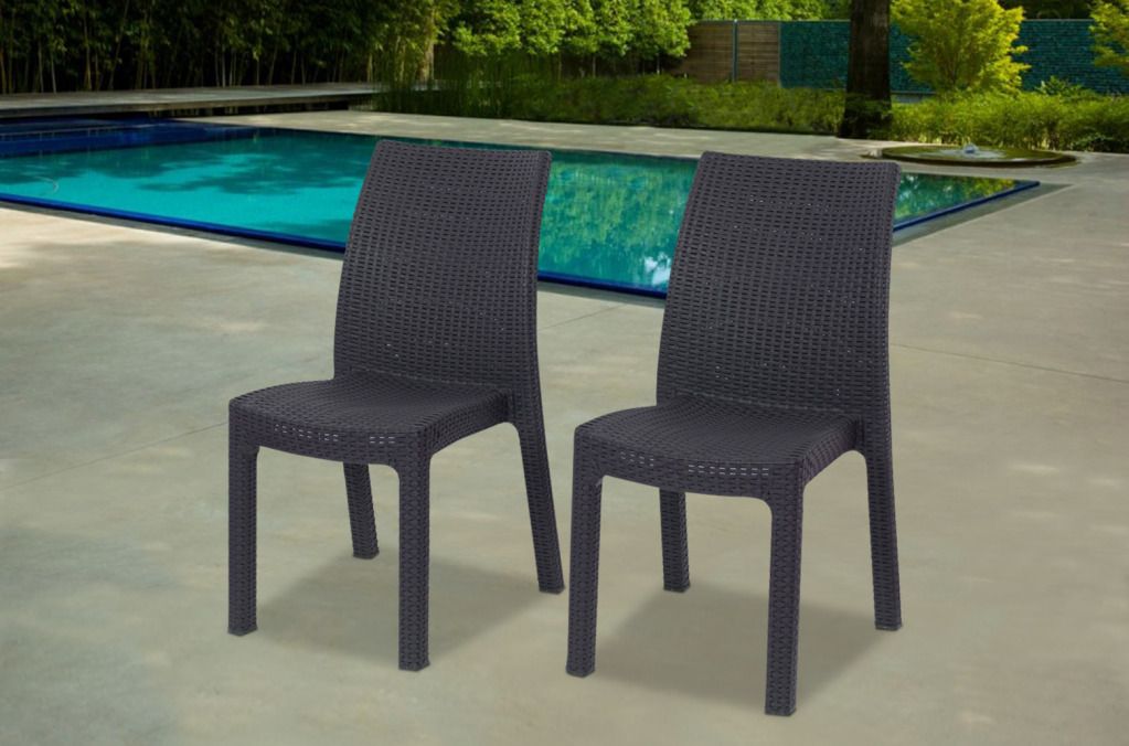 Atlantic Santorini Grey Resin 2 Piece Chairs at Kmart.com