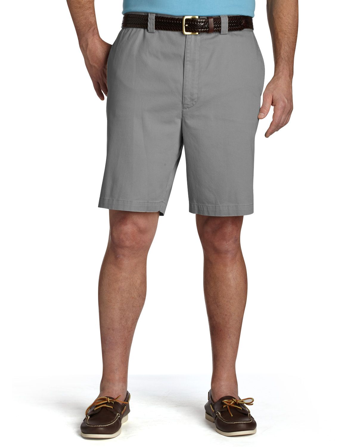 Harbor Bay Waist-Relaxer&#174; Flat-Front Shorts