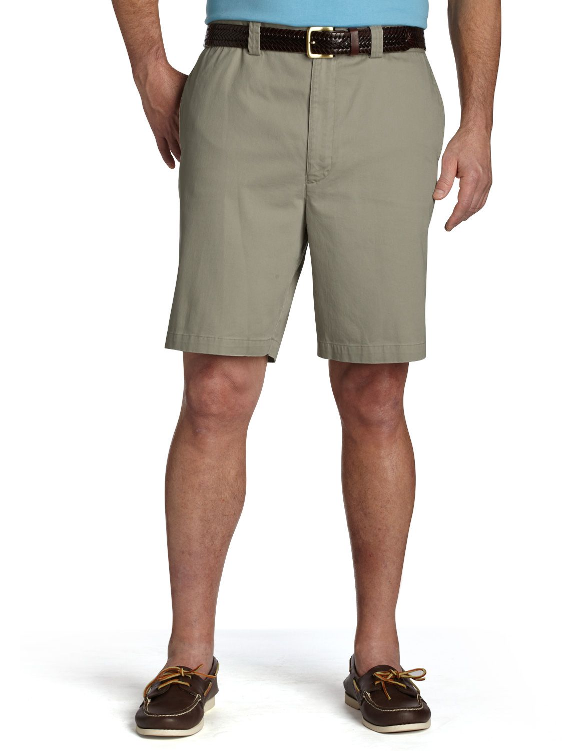 Harbor Bay Waist-Relaxer&#174; Flat-Front Shorts