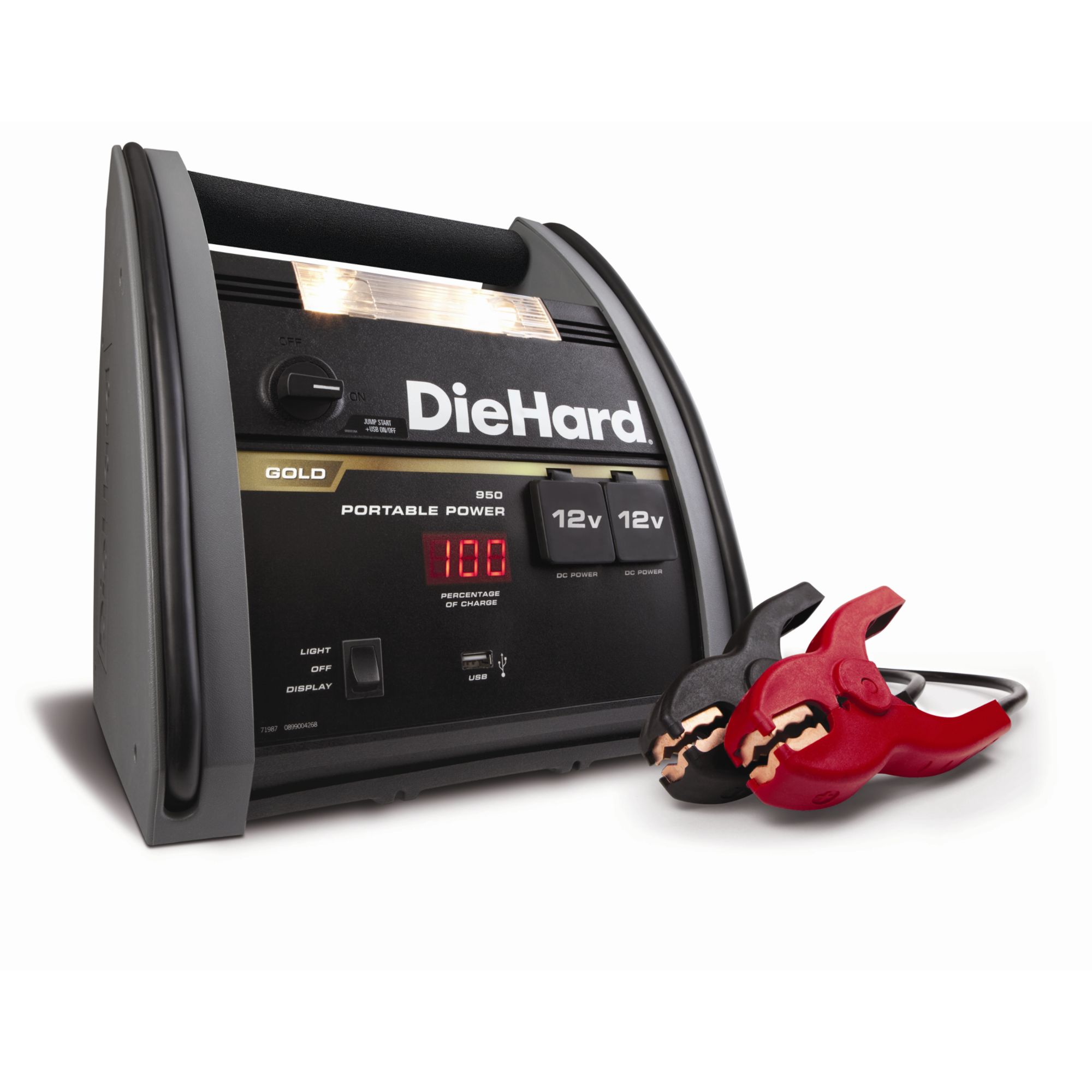 DieHard 71987 Gold Portable Power 950 with JumpStarter DC & USB