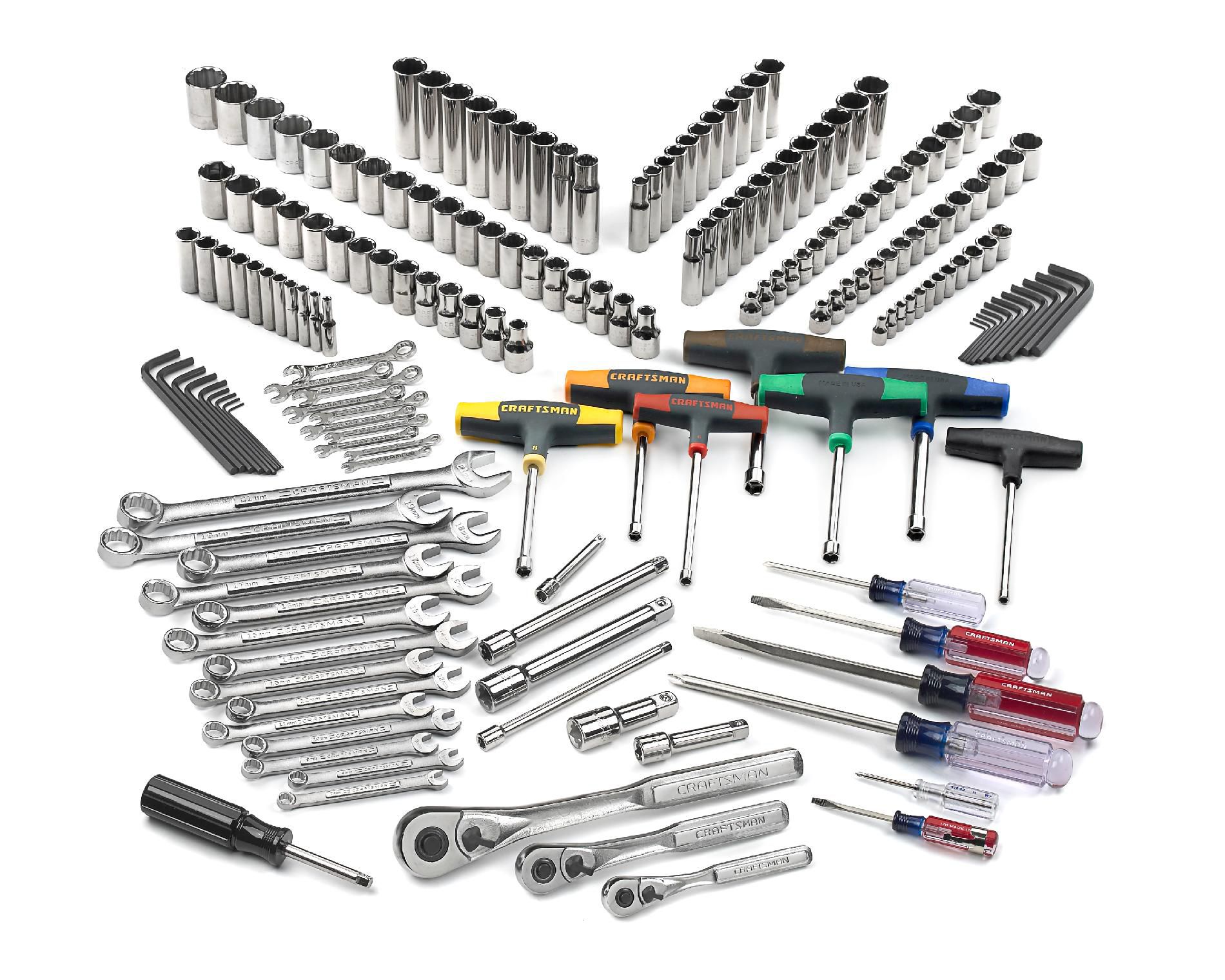 Craftsman All Metric Mechanics Tool Set Get it Turning with Sears