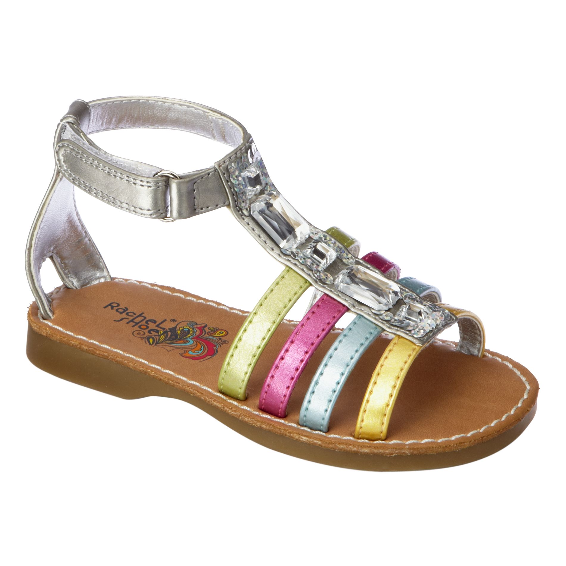 Rachel Shoes Toddler Girl's Antonia Gladiator Sandal - Multi at Kmart.com