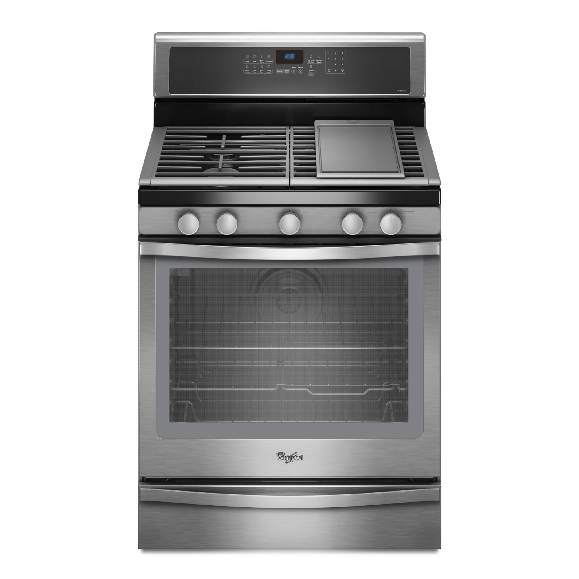 Whirlpool WFG720H0AS 5.8 cu. ft. Freestanding Gas Range w/ True