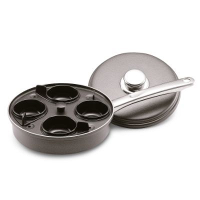 Farberware 4-Cup Egg Poacher w/ SS Handle & Cover