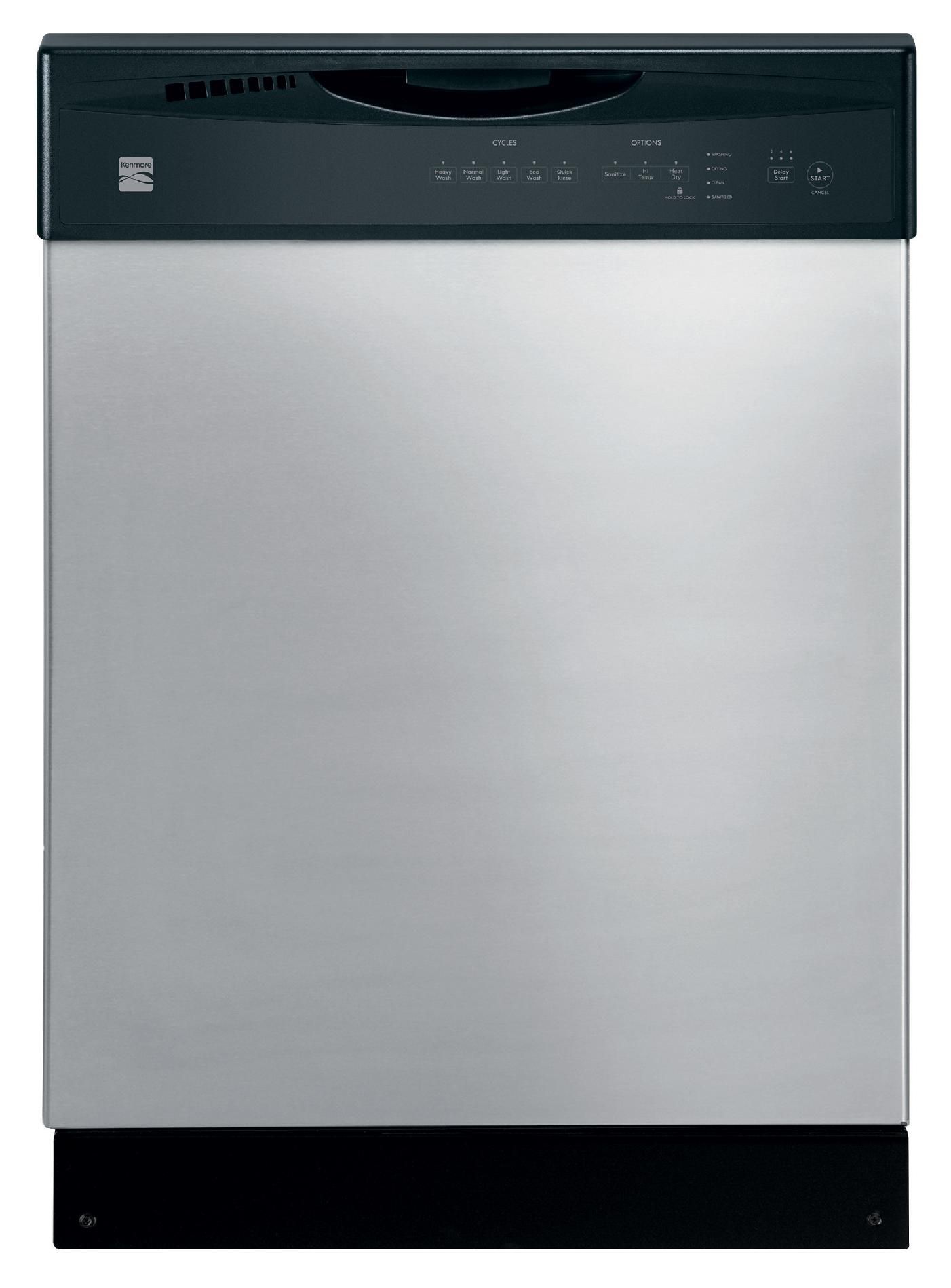 Kenmore 14028 24" BuiltIn Dishwasher Sears Outlet