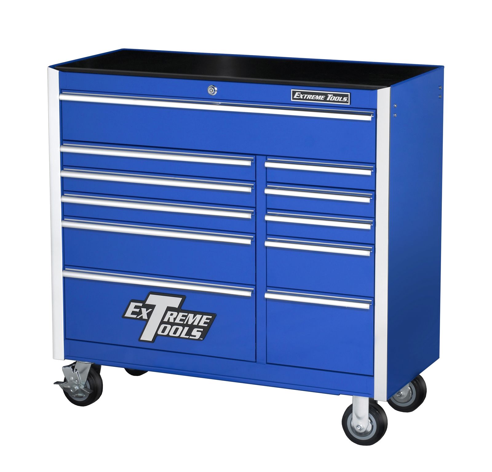 Extreme Tools 41 11 Drawer Standard Roller Cabinet in Blue