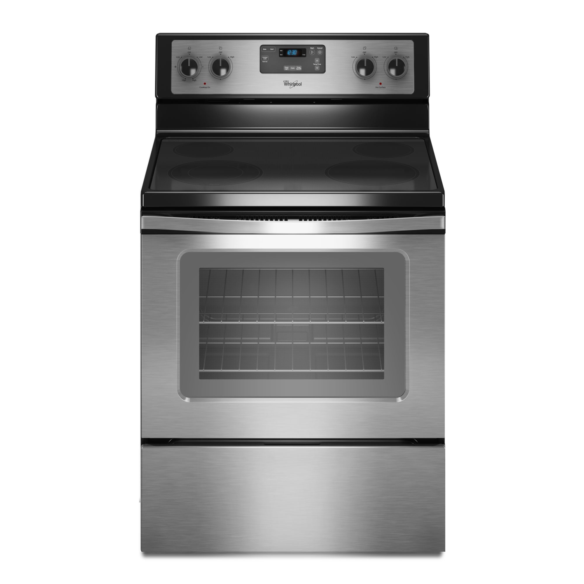 Stainless Steel Electric Stove Whirlpool