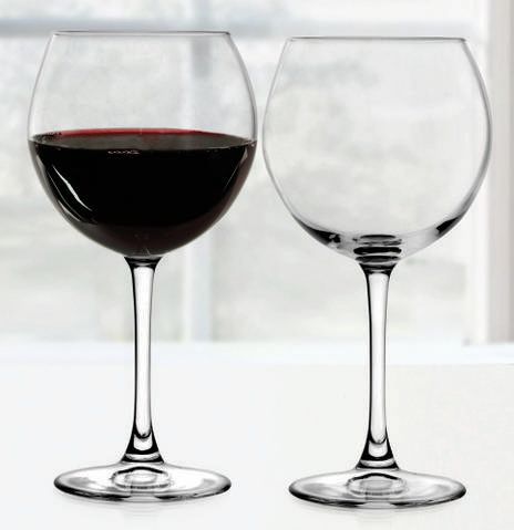 Circle Glass Reserve Red Wine 21 oz, Set of 4 at Kmart.com