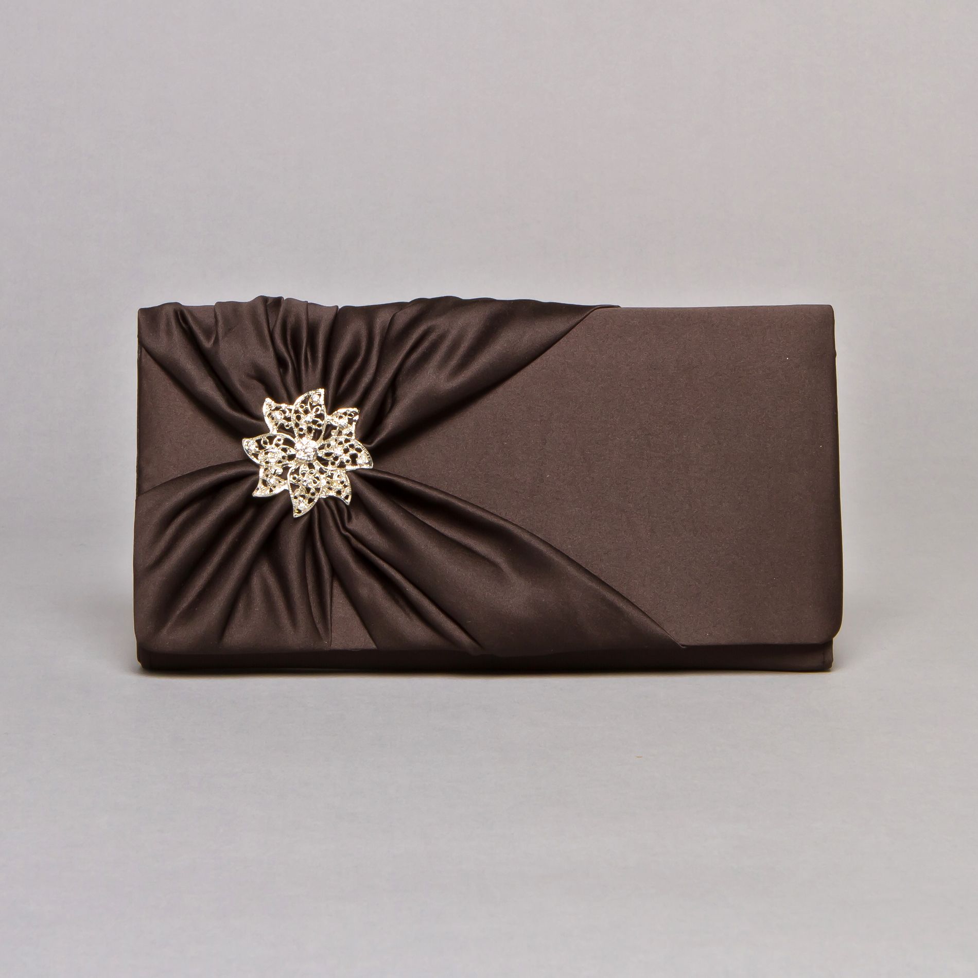 La Regale Evening Bag Satin And Sparkle Black at Sears.com
