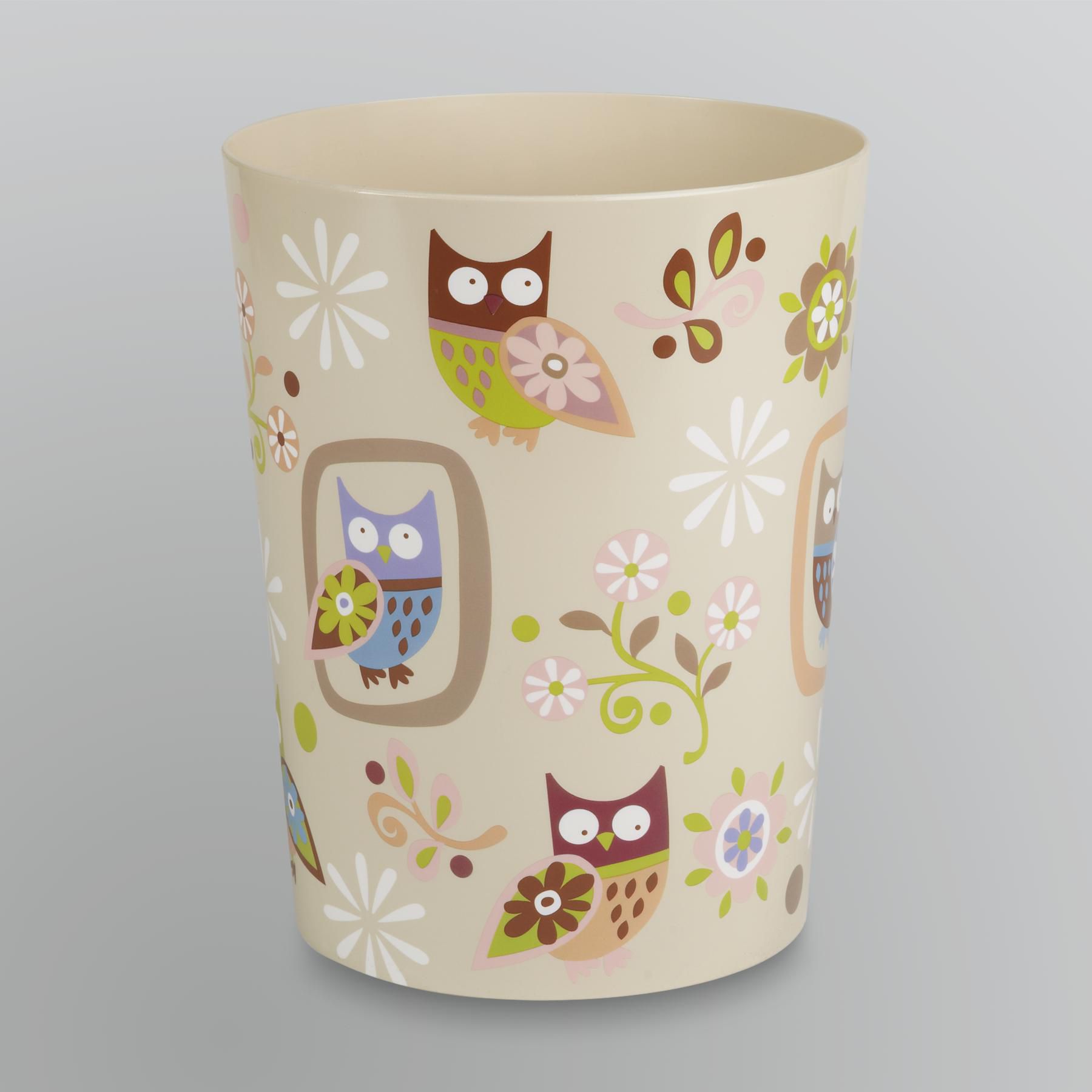 Essential Home Owl Plastic Waste Basket at Kmart.com