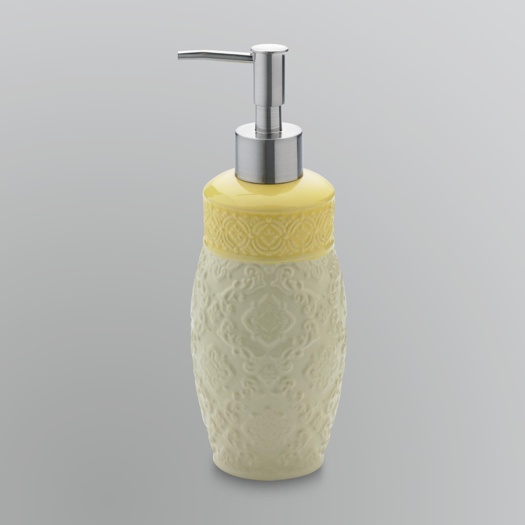 Country Living Annaleigh Yellow Lotion Pump - Bed & Bath - Shower ...