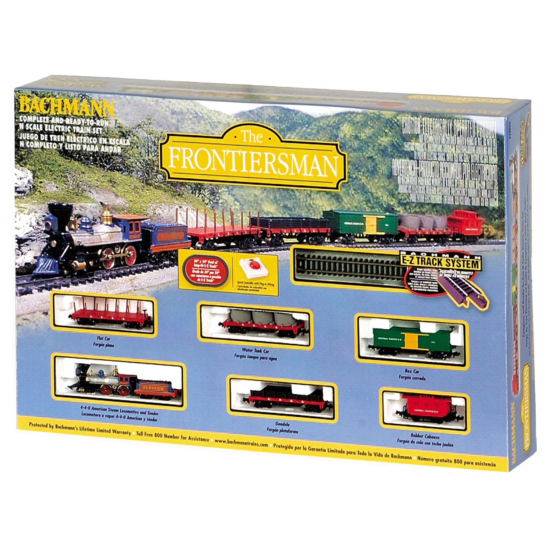Bachmann Trains Ready to Run Frontiersman N Scale Electric Train Set