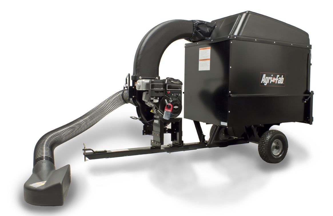 leaf vacuum for riding lawn mower