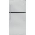 20.0 cu. ft. Top Freezer Refrigerator - Stainless Steel