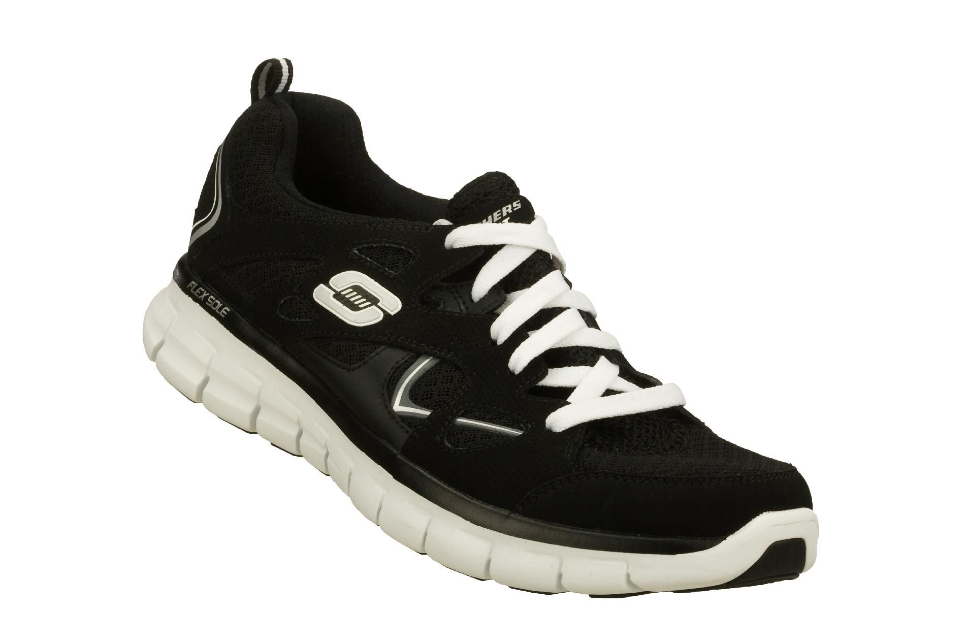 Skechers Women's Ultimatum Athletic Shoe - Black/White