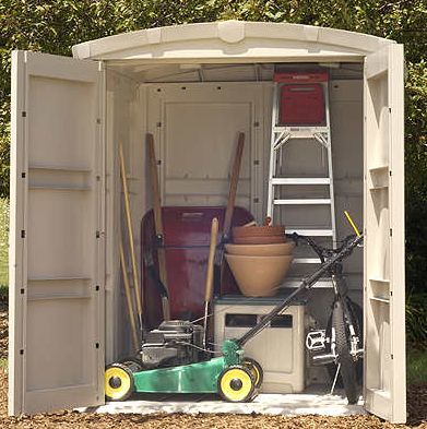 Suncast -Storage Shed Large (5 ft. 5 in. D x 5 ft. 6 in. W x 6 ft. 11 